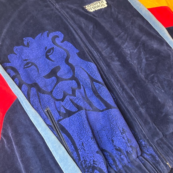 KidSuper Studios X Modelo Velvet Track Jacket (GREAT CONDITION) RARE - Picture 6 of 10
